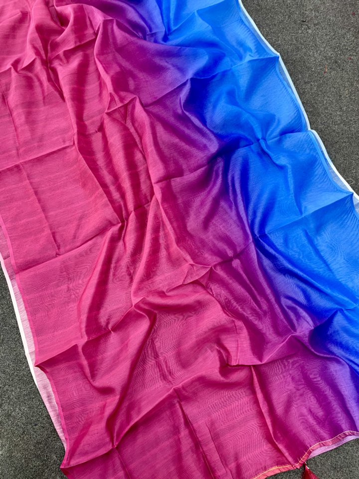 Multicolor Silk Saree