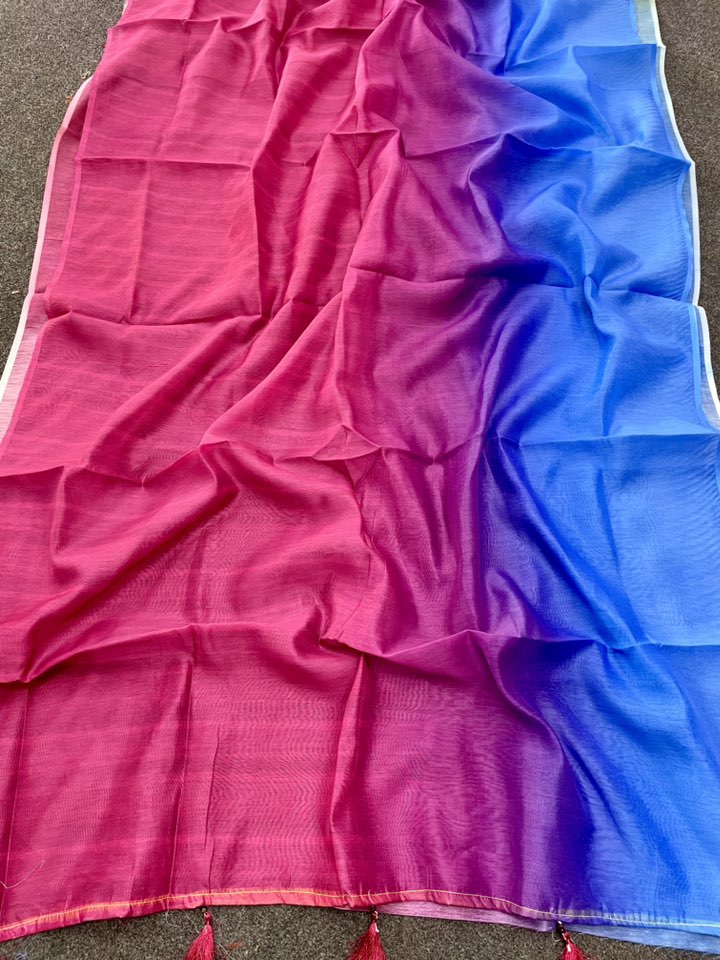 Multicolor Silk Saree