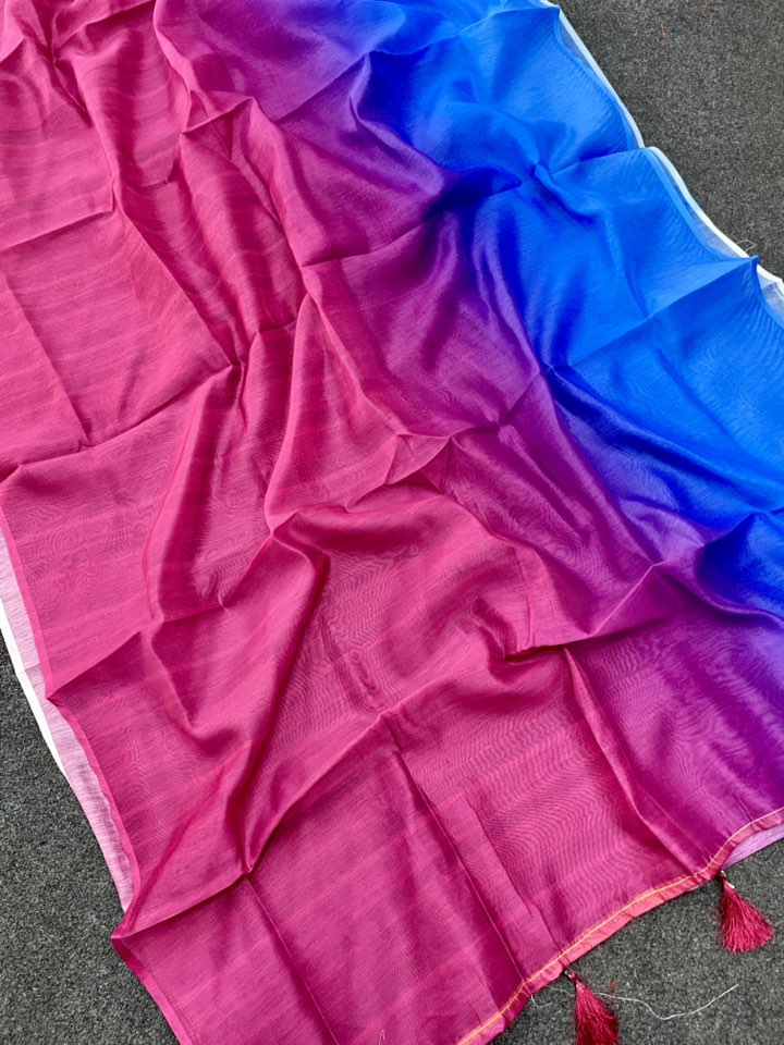 Multicolor Silk Saree