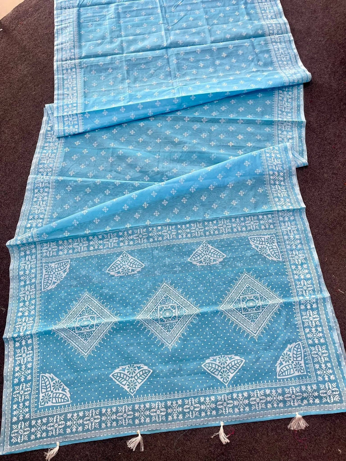 Most demanding viral Afsan print saree