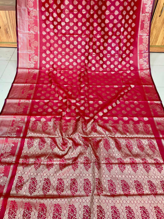 Most demanding shoft shilk katan saree