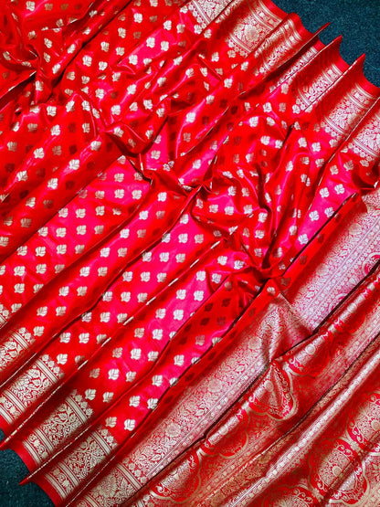 Most demanding shoft silk katan saree