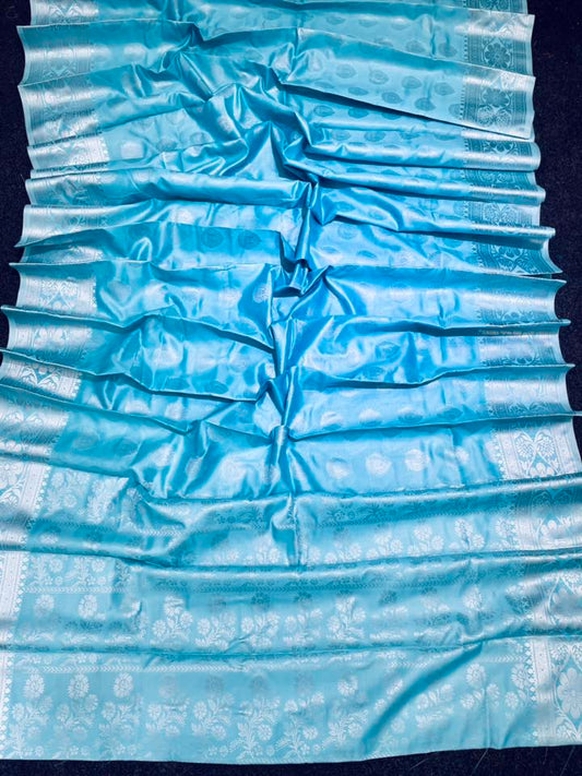 Shoft shilk katan saree