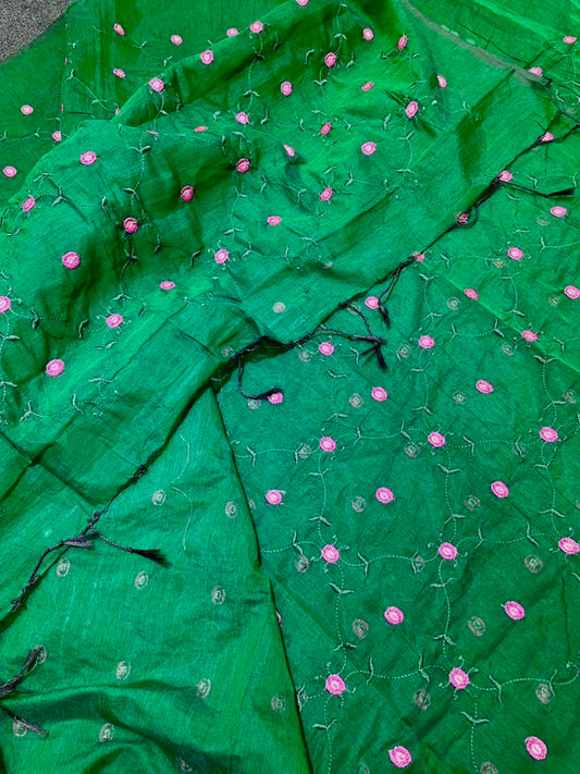 Viral semi moslin saree