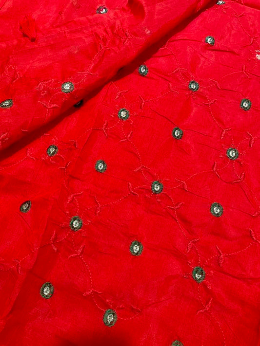 Most viral semi moslin saree