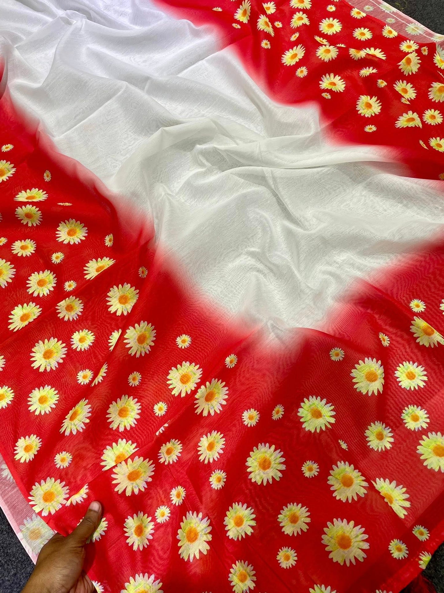 Most viral Chanderi shilk saree