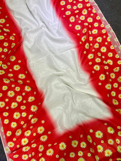 Most viral Chanderi shilk saree