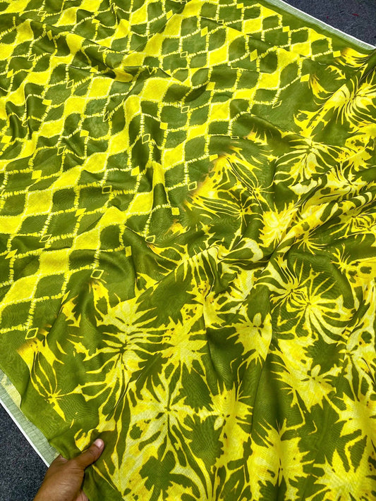 Viral chanderi silk saree