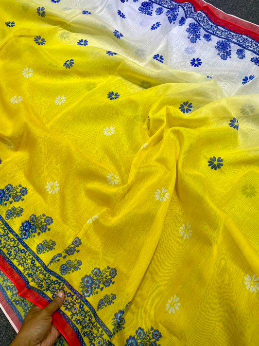 Viral chanderi silk saree